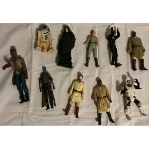 Lot Of 10 Hasbro Star Wars Action Figures, Loose With No Weapons, #3